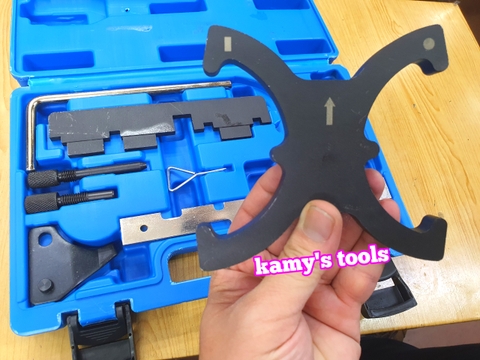 Bộ dụng cụ cân cam, dưỡng đặt cam xe Ford Ecosport Focus Fiesta Modeo Ecoboost 1.5L và 1.6L Trigoldte 9 chi tiết