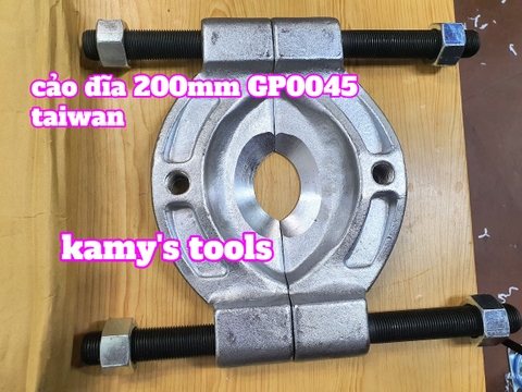 Bộ vam cảo đĩa chặn tháo vòng bi bạc đạn 200mm, bộ cảo dĩa mặt trăng 200mm GP0045 (chỉ có đĩa không có gá đỡ) taiwan