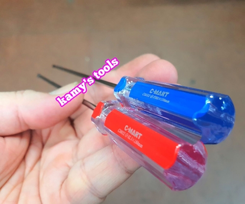 Tua vít bake dẹp 3.2mm dài 75mm 100mm 150mm 200mm model C0032 C-mart