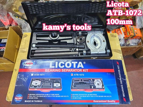 Bộ cảo đĩa vam tháo mở bạc đạn 100mm Licota ATB-1072