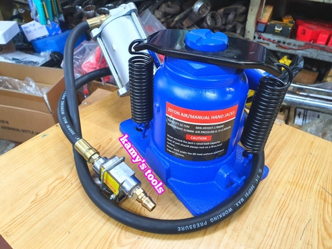 Kích con đội thủy lực dùng hơi 20 tấn 178mm-328mm cao cấp Kamytools