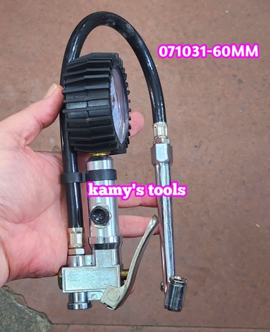 Dụng cụ bơm hơi lốp xe gắn máy ô tô khí nén dạng thẳng Century 071031-60MM