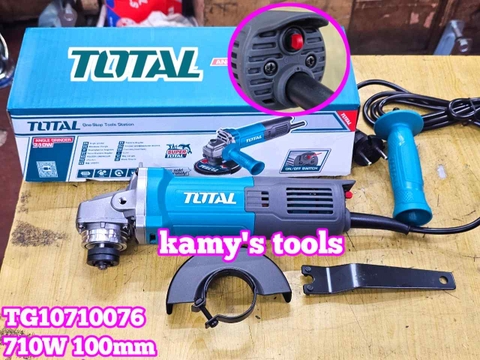 Máy mài góc Total 4 inch 100mm 710W công tắc đuôi TG10710076
