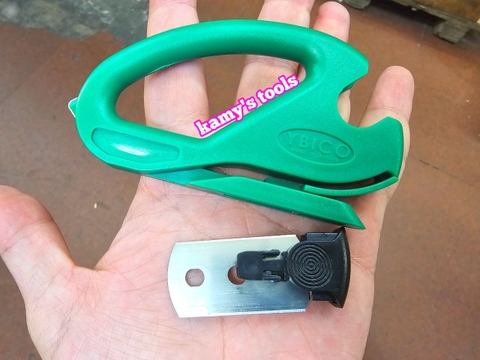 KP300 Dao rọc thùng carton cắt băng keo cắt màng quấn pe mở bao bì đa năng thay lưỡi được Ybico đài loan chính hãng