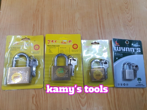 Ổ khóa Solex vàng 30mm 40mm 50mm 60mm cao cấp