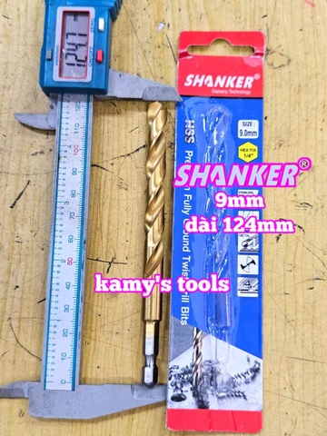 Mũi khoan sắt chuôi lục giác Shanker 6mm 7mm 8mm 9mm 10mm 12mm SK-62306 SK-62307 SK-62308 SK-62309 SK-62310 SK-62312