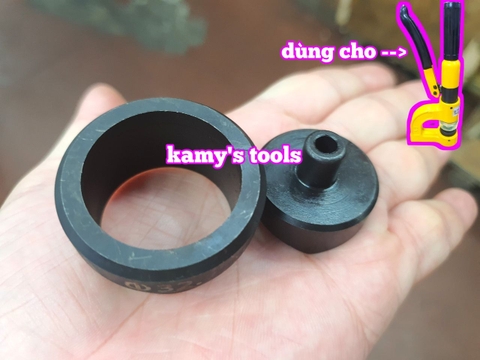 Khuôn đột lỗ tôn tròn 16mm 18mm 20mm 22mm 25mm 28mm 32mm dùng cho SYD-25 SYD-32