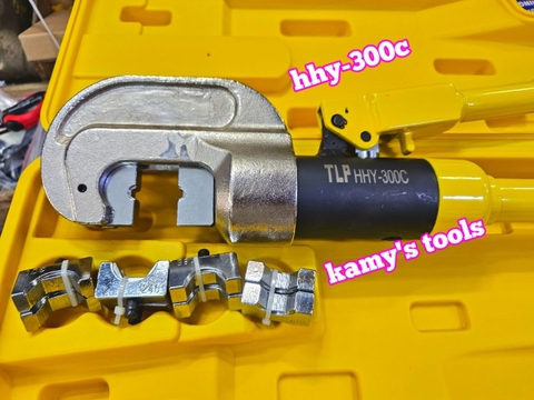 HHY-300C Kìm ép cos thủy lực TLP đầu chữ C 11 tấn 16-300mm2 khuôn dày 14mm