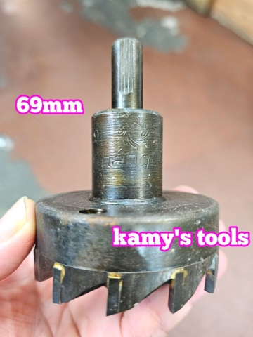 Mũi Khoét Lỗ Hợp Kim Thắng Lợi 52mm 53mm 54mm 55mm 56mm 57mm 58mm 59mm 60mm 61mm 62mm 63mm 64mm 65mm 66mm 67mm 68mm 69mm