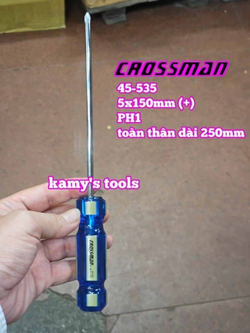 Tua vít bake dẹp 5mm PH1 Crossman dài 150mm 200mm 300mm 45-515 45-535 45-540 45-520 45-550 45-530