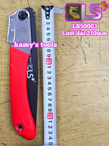 Cưa gỗ thạch cao xếp gọn cầm tay dài 440mm LS+ LS50003