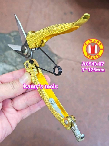 Kéo cắt ron cắt tỉa cành cây 7 inch 175mm C-mart A0543