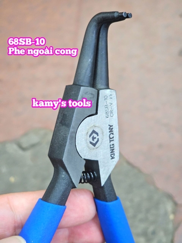 Kìm mở phe trong ngoài đầu cong 10 inch Kingtony 68HB-10 68SB-10