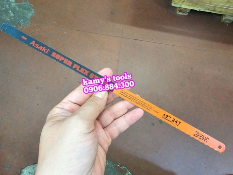 Lưỡi cưa sắt thép Asaki 12 inch 300mm 18 răng 24 răng AK-8716 AK-8717