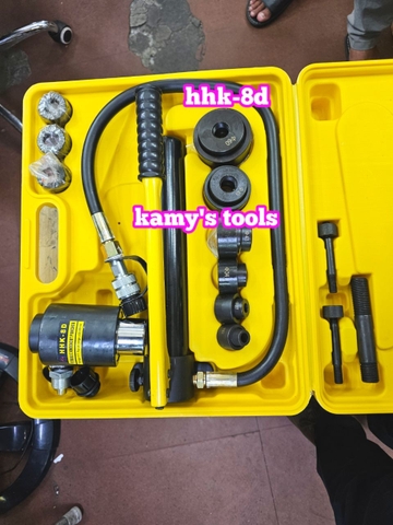 Dụng cụ đột lỗ tôn thủy lực TLP HHK-8D 11 tấn 22mm-60mm