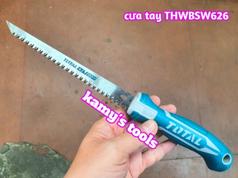 Cưa tay loại mỏ nhọn TOTAL THWBSW626 dài 6 inch 150mm