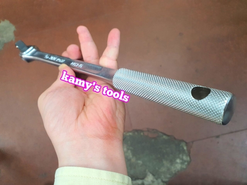 Cần tuýp siết đầu lắc léo 1/2 inch cán dẹp Kingtony dài 375mm 4453-15F cao cấp