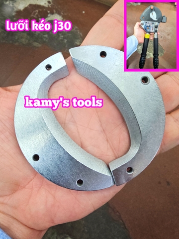 Cặp lưỡi dao kéo kìm cắt cáp nhông J30 cao cấp dùng để thay thế lưỡi kìm cắt cáp J30