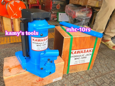 Đội móc 10 tấn đội đầu 20 tấn kích móc MHC-10RS Kawasaki kích chân