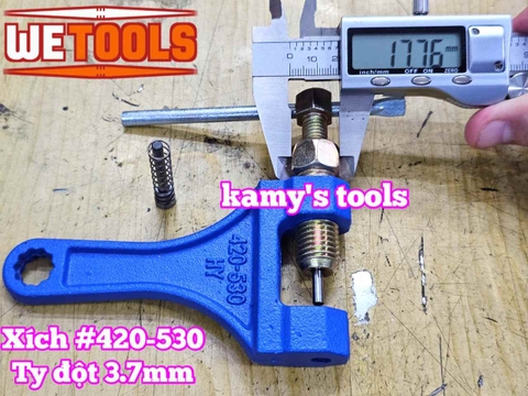 Dụng cụ cắt đột cảo tháo mắt xích sên xe gắn máy 420-530 Wetools WT-HY-1073