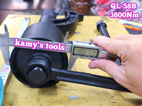 Dụng cụ bộ tay quay cộng lực tăng lực tháo mở tắc kê ốc bánh xe tải QL-58B 3800Nm Wetools
