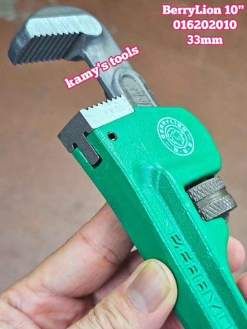 Mỏ lết răng BerryLion 016202010 dài 10 inch 250mm ngàm kẹp 33mm