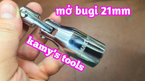Tay mở bugi 21mm đầu bẻ Cmart model F0297-21