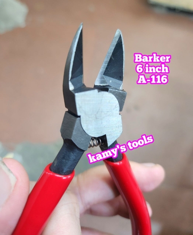 Kìm cắt nhựa linh kiện kỹ thuật Barker 6 inch A-116 dài 158mm
