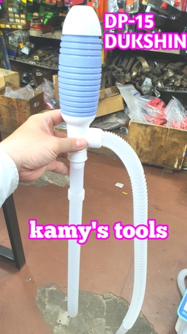 Bơm can hoá chất bằng tay Hàn Quốc Dukshin DP-15 dài 600mm