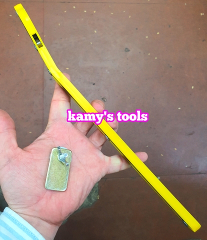 Tay quay đội xếp kích xếp kích chữ A, tay quay tự động bánh cóc đảo chiều dài 34cm và bộ chuyển đổi kamytools