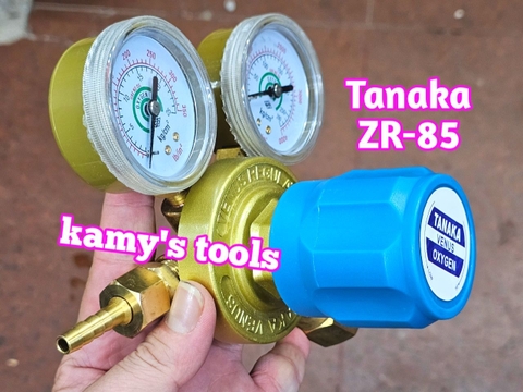 Đồng hồ oxy đồng hồ gió đá thân thau Tanaka ZR-85 dùng cho cắt kim loại