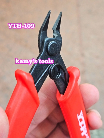 Kìm cắt chân linh kiện điện tử YTH-109 dài 5 inch cắt góc nghiêng 45 độ