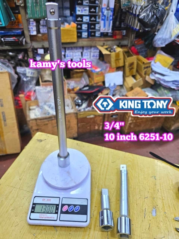 Cần nối khúc nối tuýp 3/4 inch Kingtony dài 4 inch 6 inch 10 inch 6251-04 6251-06 6251-10