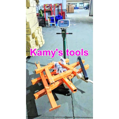 Cẩu móc động cơ ô tô 2 tấn nặng 84/88kg 2 xy lanh bơm nhanh gấp 2 lần