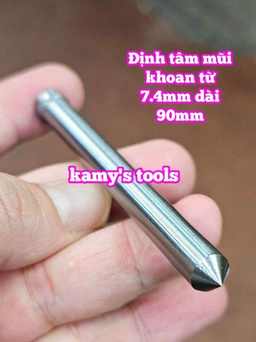 Mũi định tâm cho mũi khoan từ 7.4mm (8mm) dài 90mm