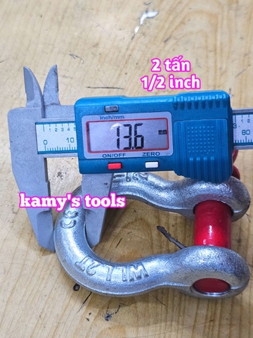 Ma ní omega 2 tấn 1/2 inch đường kính ty ren 15mm