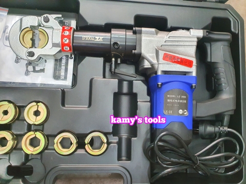 Máy ép cos thủy lực dùng điện LZ-300C 16-300mm2 cao cấp