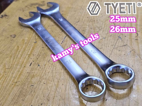 Cờ lê vòng miệng 25mm 26mm TYETI dài 405mm TYETI-3225A TYETI-3226A