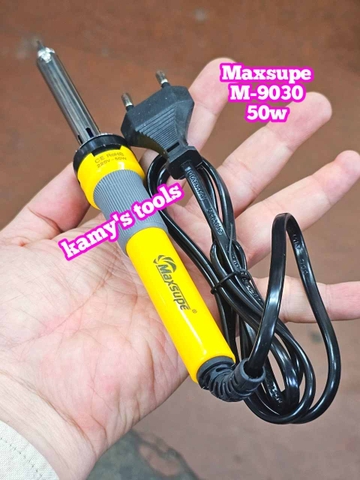 Mỏ hàn chì mỏ hàn thiếc mỏ thẳng Maxsupe 30w 50w 80w model M-9029 M-9030 M-9031
