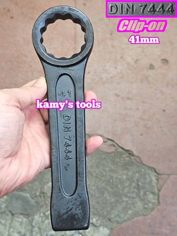 Cờ lê vòng đóng 41mm DIN7444 Clip-On CLO-22041