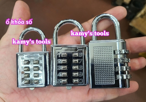 Ổ khóa mã số chất liệu hợp kim thép bền bỉ an toàn 8 số 10 số CJSJ