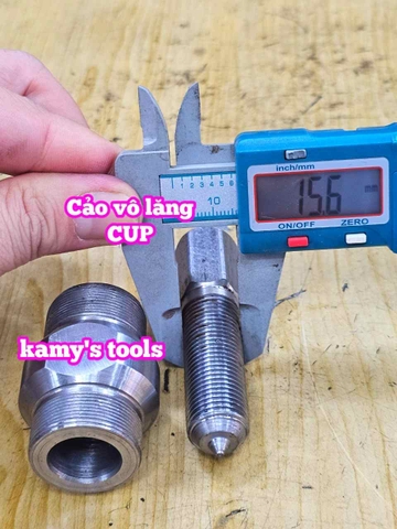 Vam cảo vô lăng xe cup 2 đầu răng ngoài 26mm Santa 50-0Cup