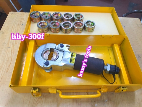 Đầu ép cos thủy lực HHY-300F TLP lực ép 6.5 tấn 16-300mm2