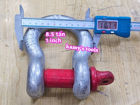 Ma ní omega 8.5 tấn 1 inch đường kính ty ren 28mm