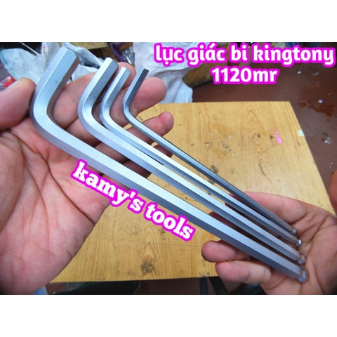 Lục giác bi Kingtony 1.5mm 2mm 2.5mm 3mm 4mm 5mm 6mm 8mm 10mm 112015MR 112002MR 112025MR 112003MR 112004MR 112005MR 112006MR 112008MR 112010MR