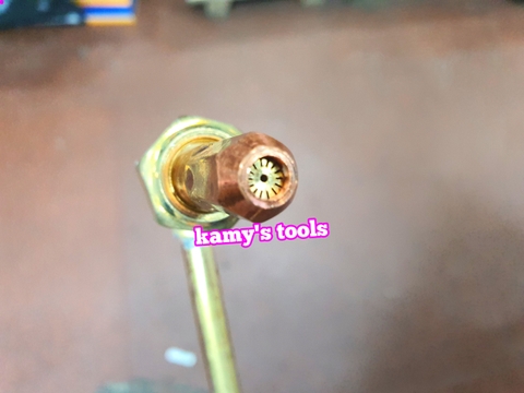 Tay cắt hơi oxy ga, mỏ đèn cắt gió đá G1-30, kèm 2 béc cắt