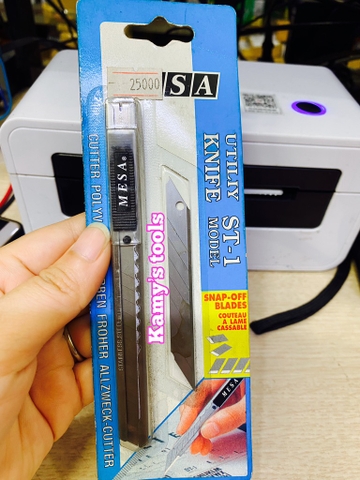 Dao rọc giấy bản nhỏ 10mm Mesa ST-1 Thái Lan