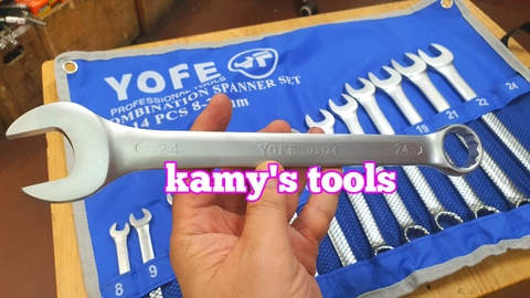 Bộ cờ lê vòng miệng Yofe 14 cây 8mm-24mm