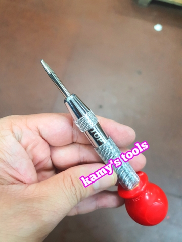 Đục bung tu lấy dấu tự động định vị đục lỗ lấy tâm thép S2 có mũ 5 inch 130mm TB-9109JVN