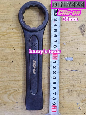 Cờ lê vòng đóng 36mm DIN7444 Clip-On CLO-22036
